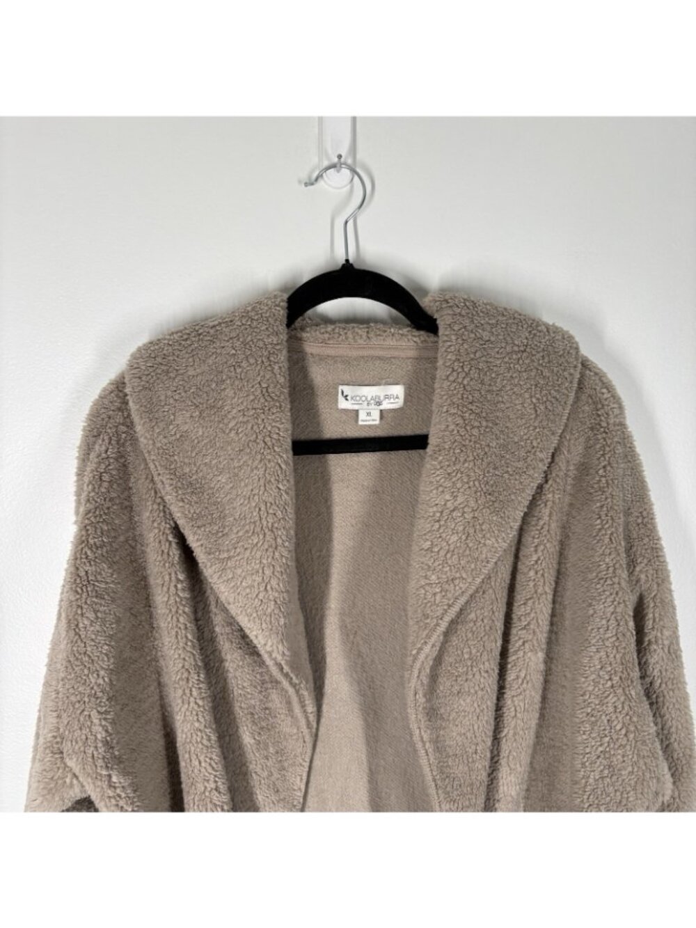 Koolaburra By UGG Women XL Portobello Sherpa Fleece Shawl Collar Cardigan NWOT - Picture 6 of 11